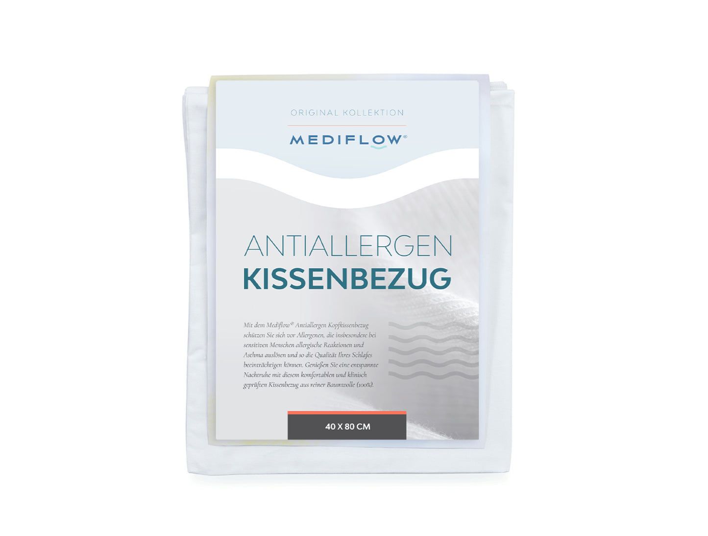 Mediflow Anti-Allergen-Kissenbezug (2 Größen)