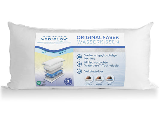 Mediflow Original Wasserkissen aus Faser (2 Größen)